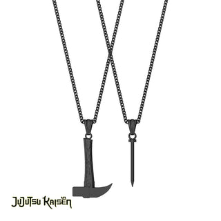 Buy black Jujutsu Kaisen™ Nobara&#39;s Hammer &amp; Nail Necklace