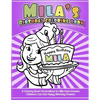 Mila's Birthday Coloring Book Kids Personalized Books: A Coloring Book Personalized for Mila that includes Children's Cut Out Happy Birthday Posters - Paperback