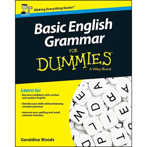 Basic English Grammar for Dummies, UK Edition - Paperback