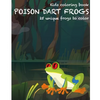 Dart Frogs Kids Coloring Book: 25 unique frogs to color - Paperback
