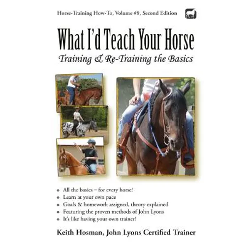 What I'd Teach Your Horse: Training & Re-Training the Basics - Paperback