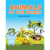 Animals of the world coloring Book - Paperback