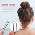 Waved U-Shaped Bobby Pin