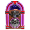 Victor Broadway II Desktop LED CD Jukebox Mahogany - Refurbished