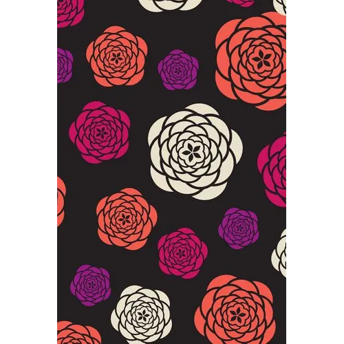 Address Book: Peony, 6x9, 130 Pages, Professionally Designed - Paperback