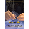 This to Me - Paperback