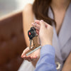 New Empire 1:3 Glock G17 alloy keychain, realistic gun model with detachable soldier gear & bullets.