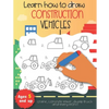 Learn how to draw construction vehicles crane, concrete mixer, dump truck, and many more! Ages 5 and up: Fun for boys and girls, PreK, Kindergarten - Paperback