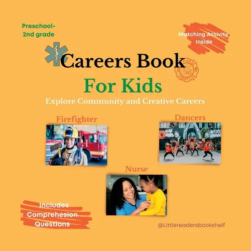 Career Book For Kids: Explore Community and Creative Careers - Paperback
