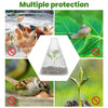 30 Reusable Square Planting Tents. Protect plants from birds, frost & snails.