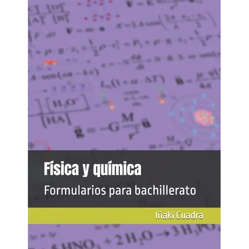 Física y química: Formularios para bachillerato - Paperback
