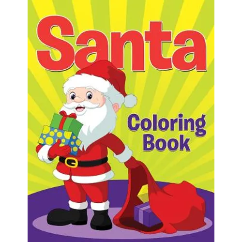 Santa Coloring Book - Paperback