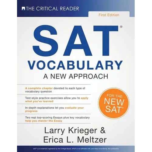 SAT Vocabulary: A New Approach - Paperback