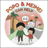Popo & Meimei Can Help - Hardcover