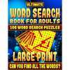 Word Search Book: Ultimate Word Search Books for Adults Large Print: 106 Word Search Puzzles Large Print.: How Much Will You Learn and C - Paperback