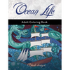 Ocean Life: Adult Coloring Book - Hardcover