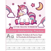 Unicorn Handwriting Practice Letter Tracing Workbook: Alphabet Worksheets & Practice Paper for Preschoolers & Kindergarten Kids - Paperback