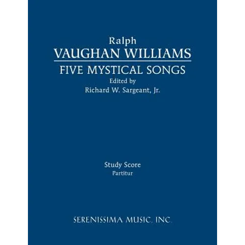 Five Mystical Songs: Study score - Paperback