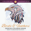 Birds & Feathers Designs Coloring Book - Design Coloring Books For Adults - Paperback
