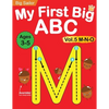 My First Big ABC Book Vol.5: Preschool Homeschool Educational Activity Workbook with Sight Words for Boys and Girls 3 - 5 Year Old: Handwriting Practi - Paperback