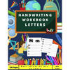 Handwriting Workbook LETTERS: Preschool, Kindergarten, Pre K writing paper with lines, suitable for kids ages 3 to 6, handwriting upper&lowercase tr - Paperback