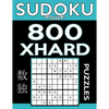 Sudoku Book 800 Extra Hard Puzzles: Sudoku Puzzle Book With Only One Level of Difficulty - Paperback