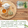 FreshDrinkUS Morning Vitality Digest & Detox Mix, Fennel, Ginger & Lemongrass Herbal Tea Bags Bundle, 100% Natural & Pure Seeds and Leaves, No Sugar, No Caffeine, No Gluten, Vegan, Biodegradable Tea Bags, Hand-Made Process – Herbal Beverage