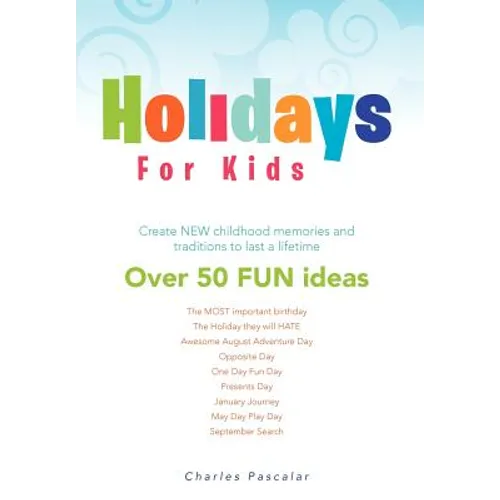 Holidays for Kids - Hardcover