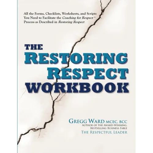 The Restoring Respect Workbook - Paperback