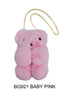 Pom Pom Bear Crossbody Bag BG921 (6PC)
