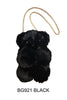 Pom Pom Bear Crossbody Bag BG921 (6PC)