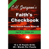C. H. Spurgeon's Faith Checkbook Word Search Puzzle Book #2: April 1 - June 30 (convenient 6x9 format) - Paperback