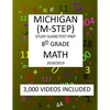 8th Grade MICHIGAN M-STEP, 2019 MATH, Test Prep: : 8th Grade MICHIGAN STUDENT TEST of EDUCATION PROGRESS 2019 MATH Test Prep/Study Guide - Paperback