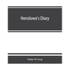 Henslowe's diary - Paperback