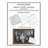Family Maps of Gibson County, Indiana - Paperback