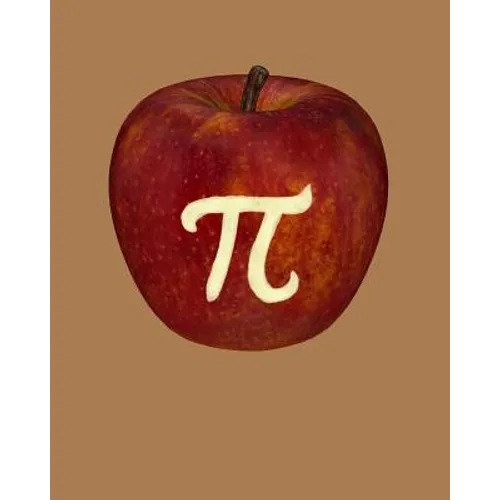 Apple Pi: Graph Paper for Math Students Teachers Professors - 4 Square to 1 Inch Grey Graph Paper - 150 pages 8x10 - Paperback