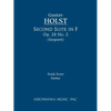 Second Suite in F, Op.28 No.2: Study score - Paperback