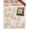 Retro Coffee Time Hand Embroidery Patterns - Paperback