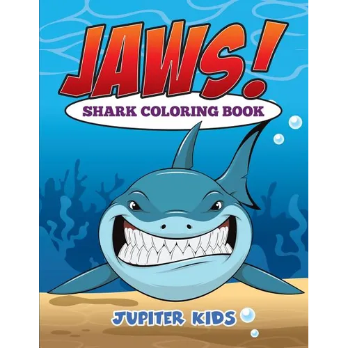 Jaws! Sharks Coloring Book - Paperback