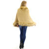 Fur Short Length Shawl SH923 (2PC)