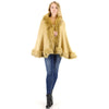 Fur Short Length Shawl SH923 (2PC)