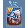 Benny Blue Grayscale Coloring Book - Paperback