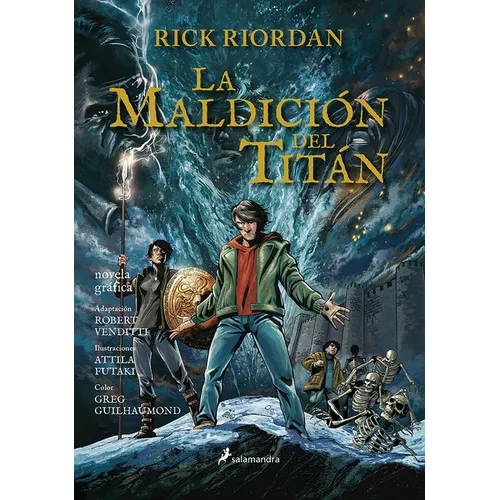 La Maldición del Titán. Novela Gráfica / The Titan's Curse: The Graphic Novel - Paperback