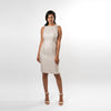 The Signature Sleeveless Neck Bow Sheath Classic