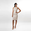 The Signature Sleeveless Neck Bow Sheath Classic