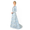 The One Shoulder Beaded Full Length Gown Classic