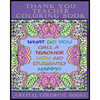 Thank You Teacher Coloring Book.: 30 Page Clean Joke Stress Relief Coloring Book. The Perfect Gift For Any Teacher. Help Your Teacher Relax Over The S - Paperback
