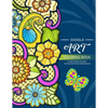 Doodle Art Coloring BOOKS: Flower and Animals Pattern - Paperback