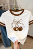 Cute Cherry Bow T-Shirt