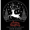 Merry Christmas: A Black and White Baby Book - Hardcover